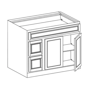 Vanity Cabinet with Drawers